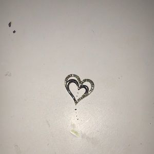 Sterling silver necklace charm